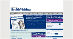 Desktop Screenshot of journalofhealthvisiting.com
